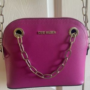 pink steve madden purse